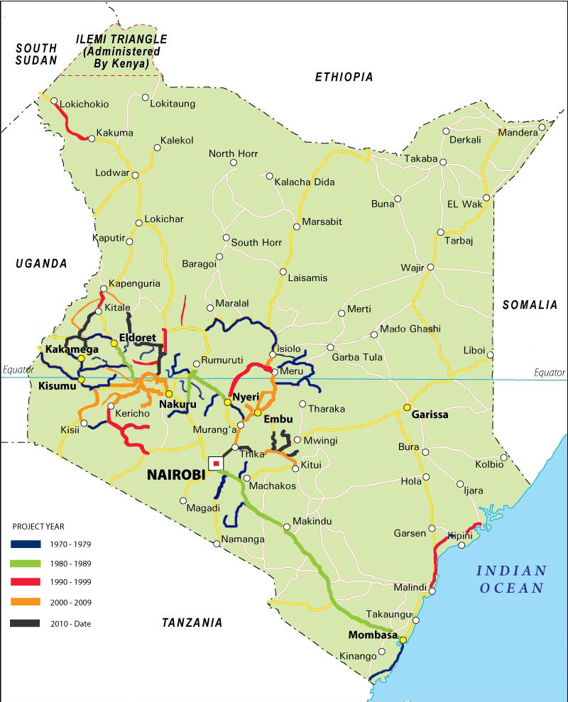 Infrastructure Impact Map